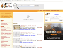 Tablet Screenshot of mundodesabores.com.br